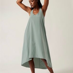 Athleta Blue/Gray Presidio Dress Size 2X